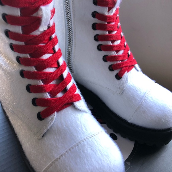 Rare: HELLO KITTY X DOLLS KILL boots ❤️ limited edition ❤️ NWT ❤️ NO LONGER SOLD - Picture 7 of 13